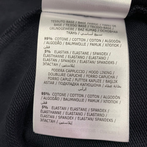 MONCLER Size S Navy Cotton Blend Hooded Jacket