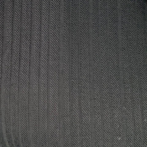 KEANAN DUFFTY Size S Black Cotton Stripe Buttoned Vest