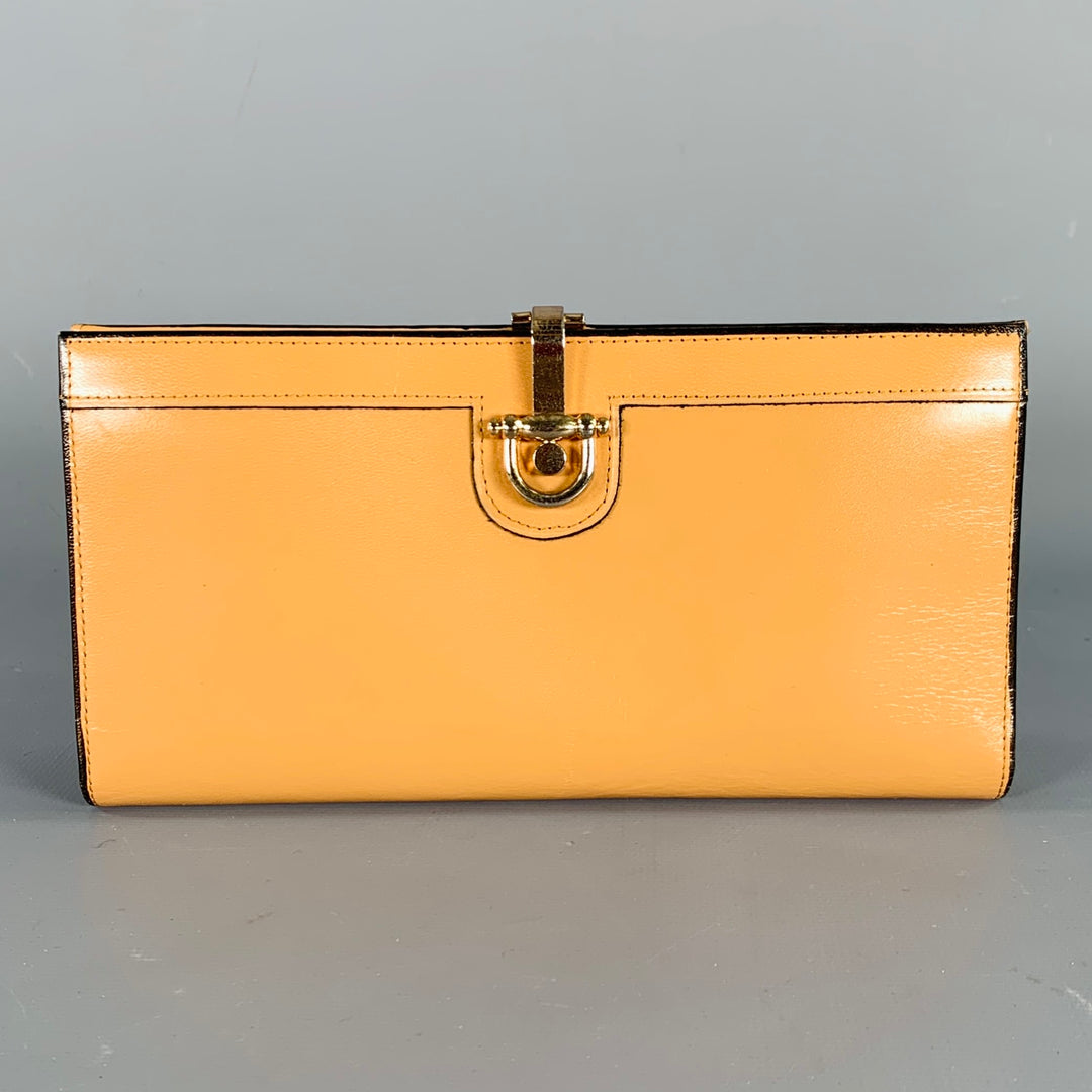 PIERRE BALMAIN Beige Gold Leather Wallet