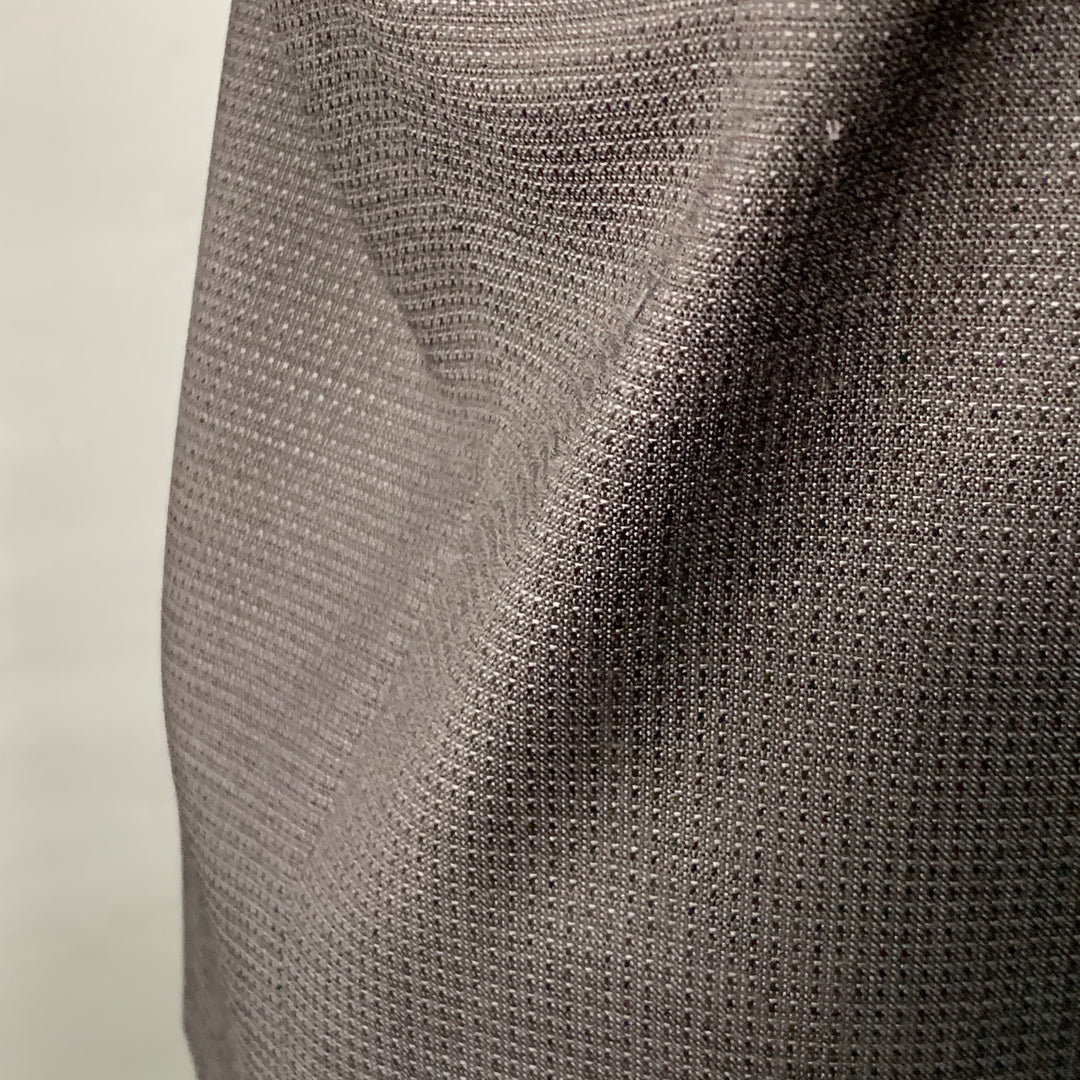 THE KOOPLES Size 38 Black Wool Woven Peak Lapel Tuxedo