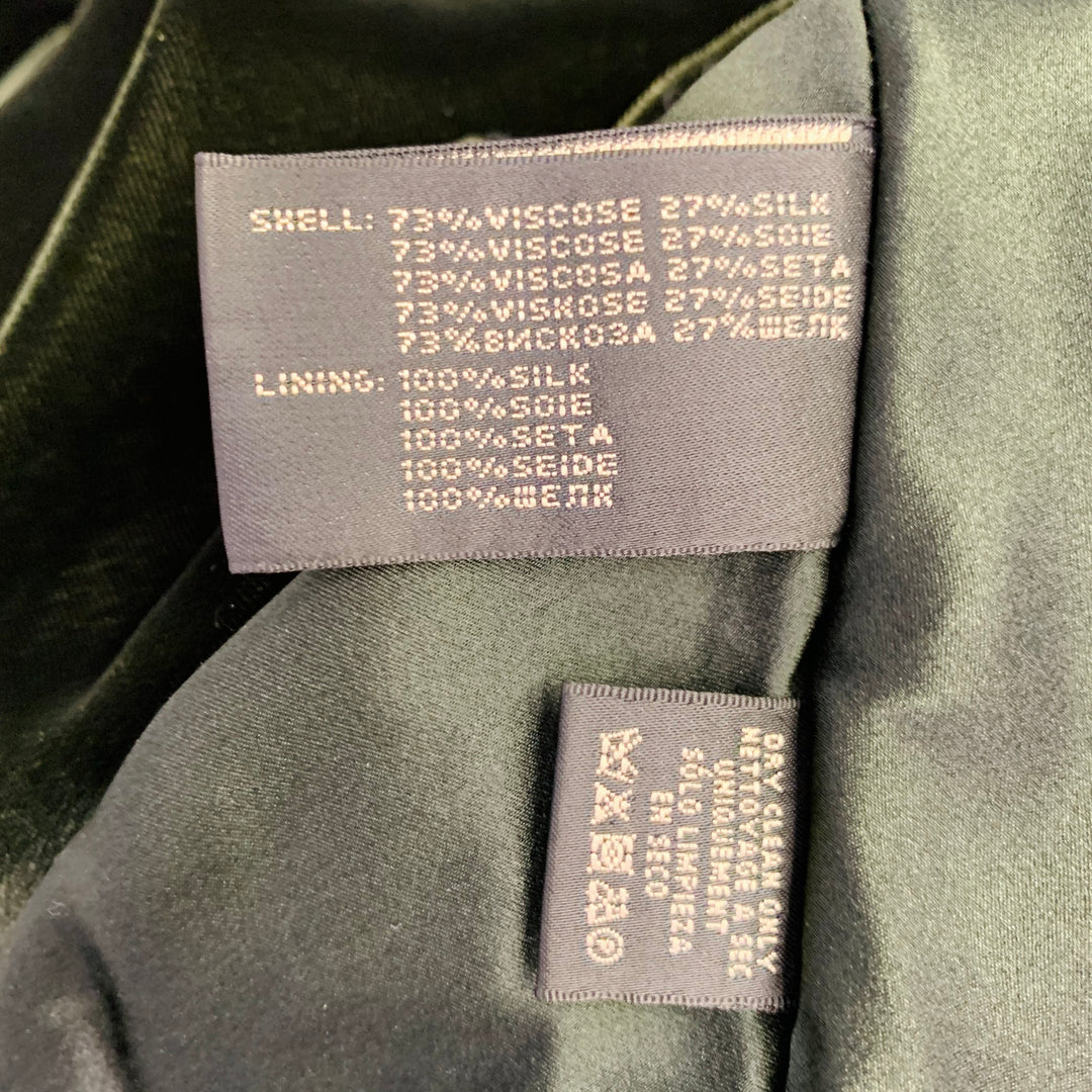 RALPH LAUREN Size 2 Green Velvet Slip Long Dress – Sui Generis Designer  Consignment