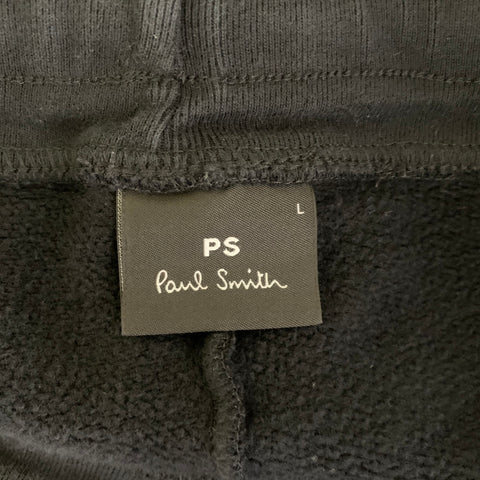 PS by PAUL SMITH Size L Black Multi-Color Stripe Cotton Sweatpants Casual Pants