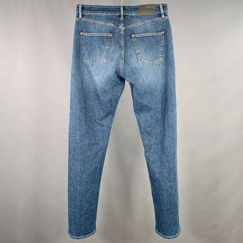 CLOSED Size 30 Blue Cotton Straight Jeans