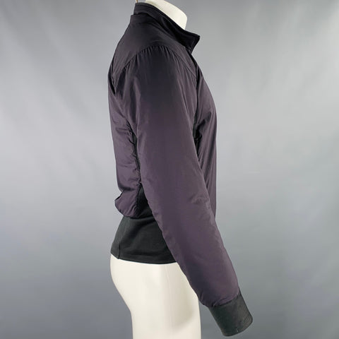 ARCTERYX Size S Navy Nylon Zip Up Jacket