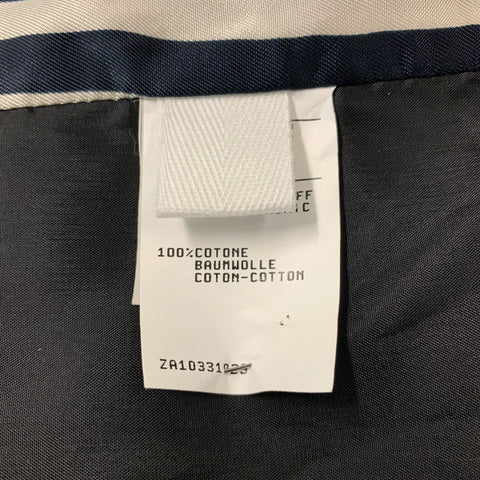 MOSCHINO Cheap and Chic -Martini Cocktail- Size 44  Black White Stripe Cotton Vest