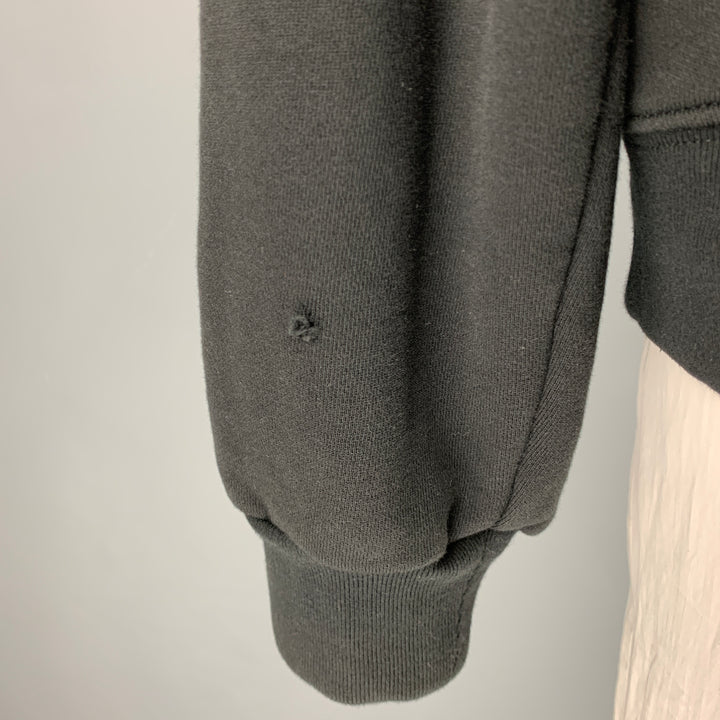 AMIRI Size XL Black Graphic Cotton Crew-Neck Sweatshirt