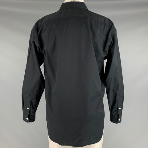 COEN JAPAN Size M Black Cotton Button Up Long Sleeve Shirt