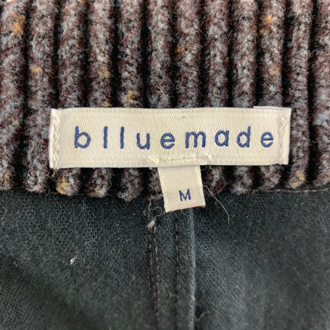 BLLUEMADE Size M Grey Beige Corduroy Cotton Buttoned Jacket