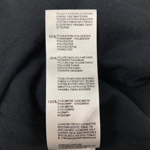 FALCONERI Size S Black Polyester Blend Drawstring Waterproof Jacket