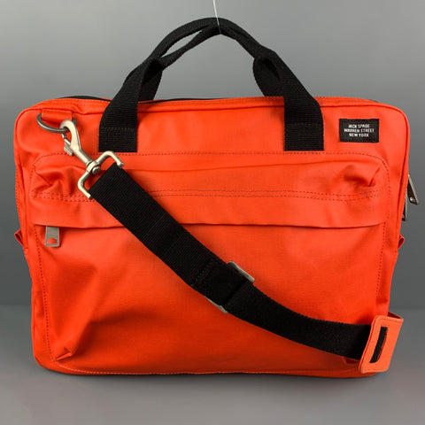 JACK SPADE Sac bandoulière en toile orange noir