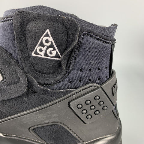 CDG x NIKE AIR MOWABB Talla 9.5 Zapatillas altas de ante negro