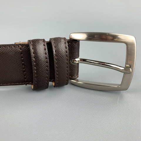 PAUL TAYLOR Size 32 Brown Leather Belt
