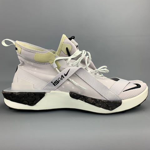Zapatillas Nike Dirfter Split talla 9,5 de nailon gris claro