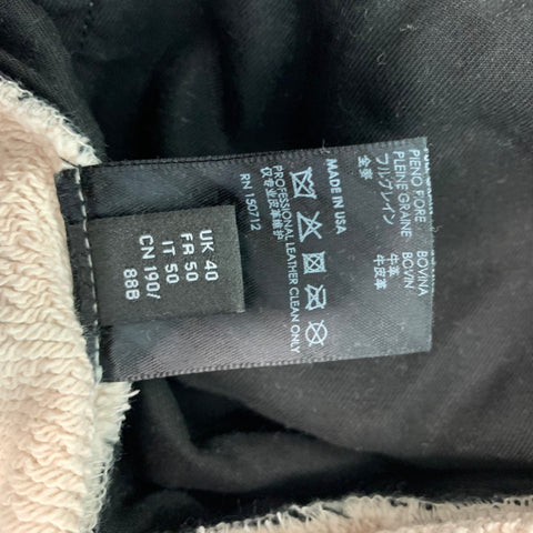 AMIRI Taille L Orange Noir Applique Étoiles Pantalon de survêtement en coton - Pantalons décontractés
