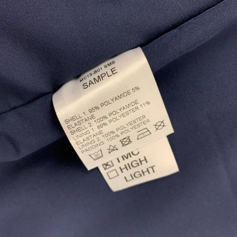 KJUS Size M Navy Polyamide Zip & Snaps Jacket