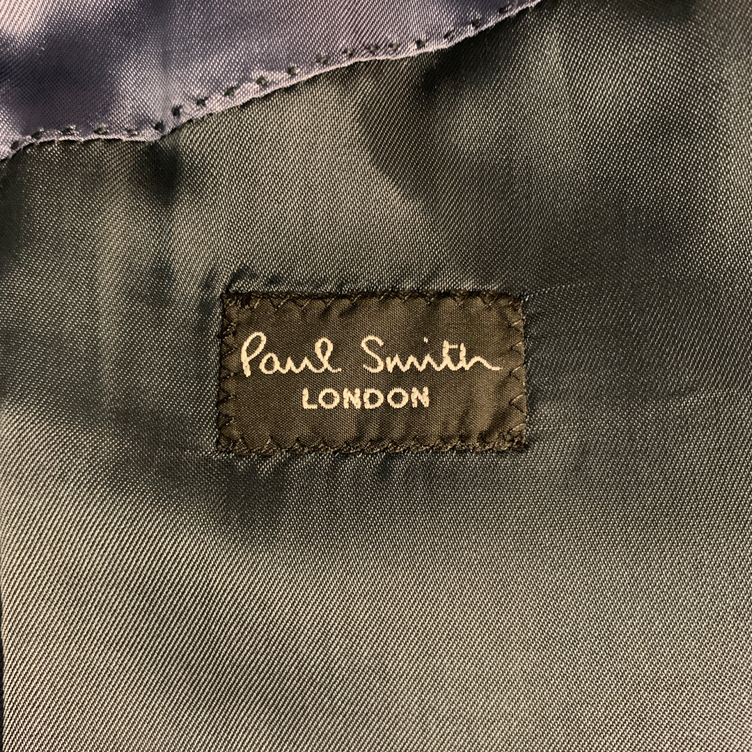 PAUL SMITH The Westbourne Size 42 Navy Velvet Notch Lapel Sport Coat