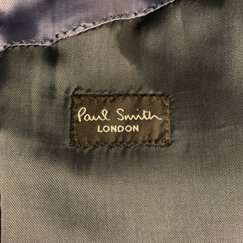 PAUL SMITH The Westbourne Size 42 Navy Velvet Notch Lapel Sport Coat