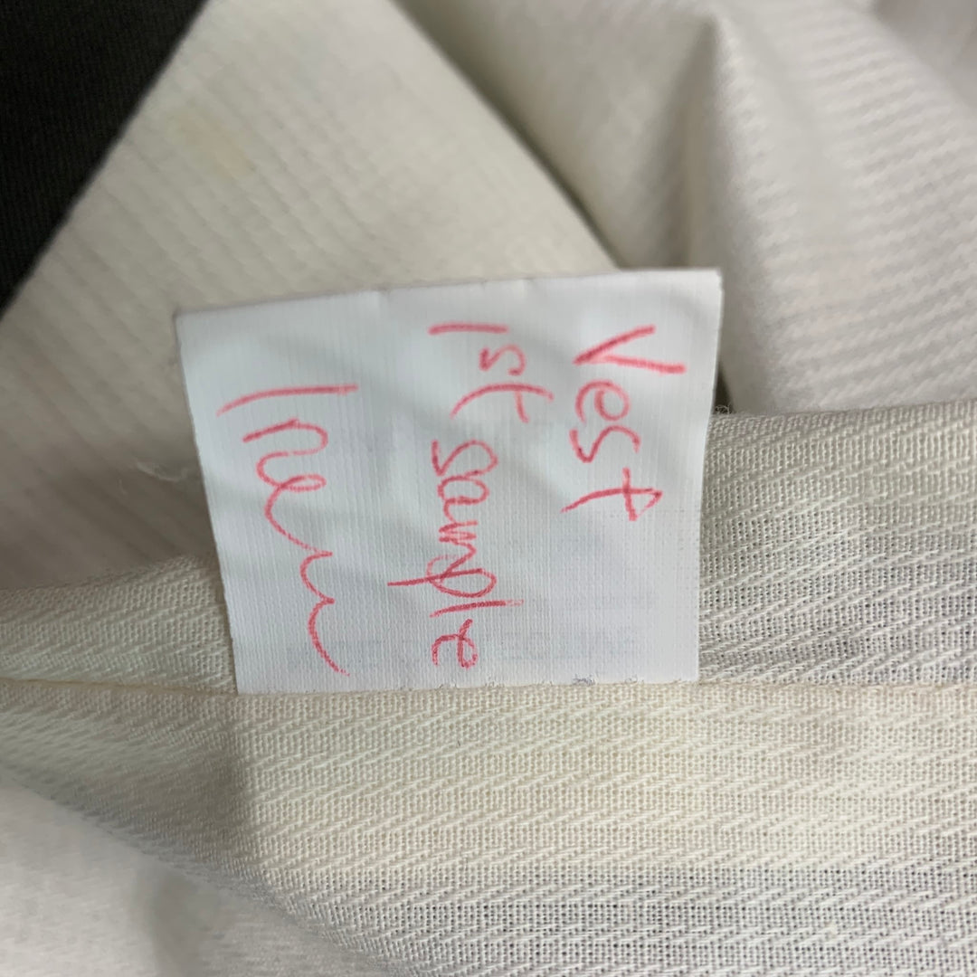 NICE COLLECTIVE Size M  Green Two Pockets Vest