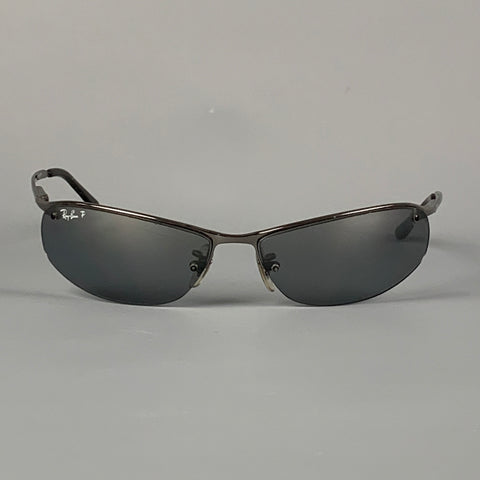 RAY-BAN Silver Tone Metal Sunglasses