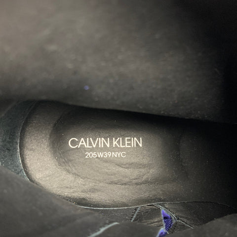 CALVIN KLEIN 205W39NYC Talla 6.5 Botines de cuero morado