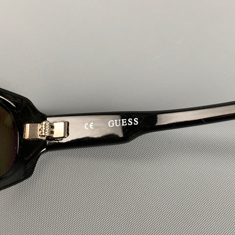 GUESS Black Acetate Metro Sunglasses
