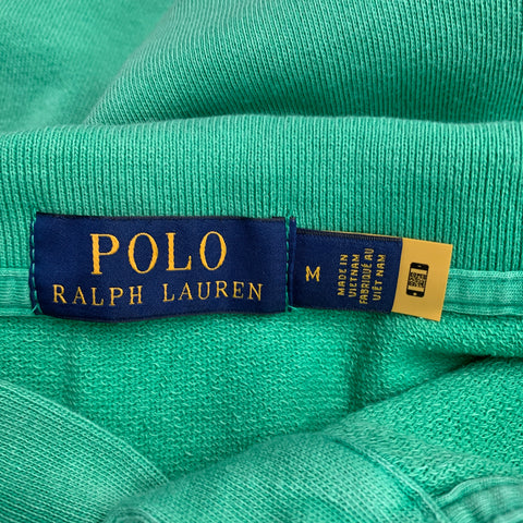 POLO by RALPH LAUREN Size M Green Cotton Short Sleeve Polo