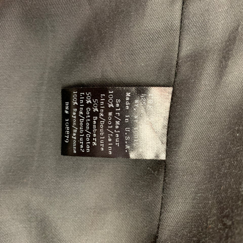 RAG &amp; BONE Taille S Manteau Col Châle en Laine Marine