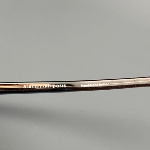 ALAIN MIKLI Blue Brown Acetate Prescription Sunglasses