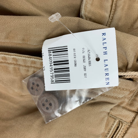 RRL by RALPH LAUREN Size 36 Beige Cotton Casual Pants