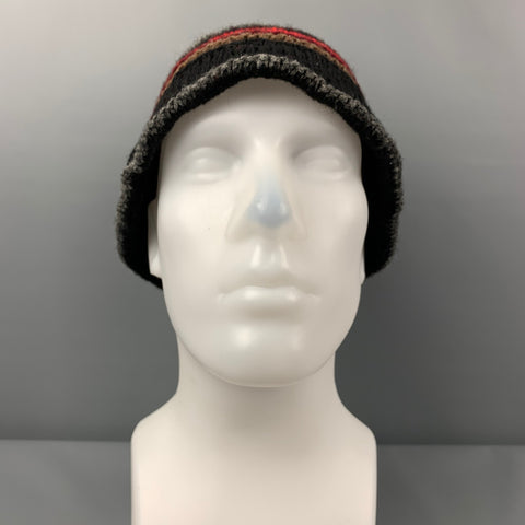 PAUL SMITH Multi-Color Knitted Wool Hat