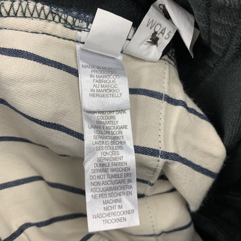 PAUL SMITH JEANS Size 32 Charcoal Cotton Button Fly Jeans