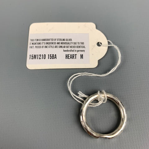 WERKSTATT:MUNCHEN Ring Size 8.5 Sterling Silver Heart Ring
