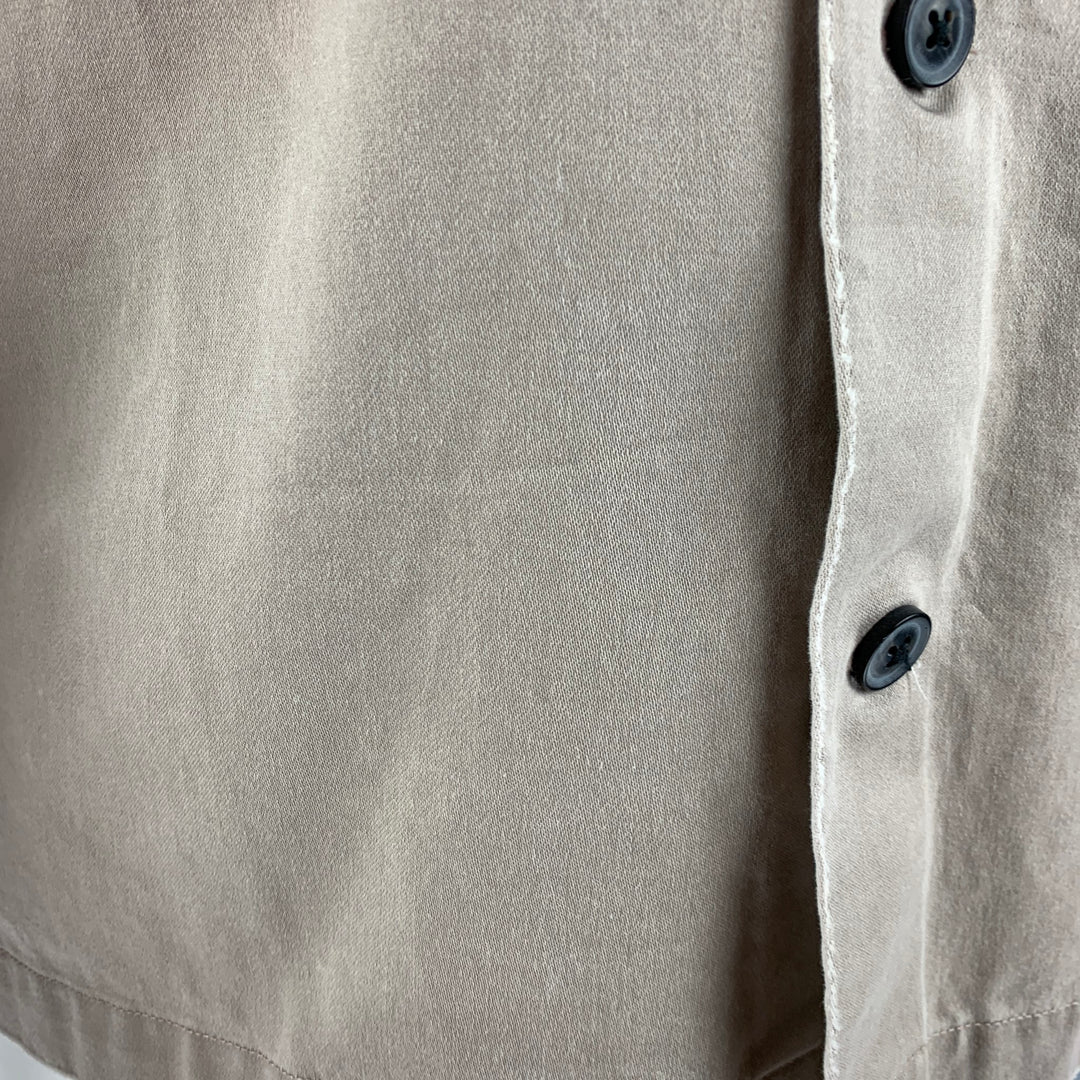 ALLSAINTS Size M Khaki Cotton Two Pockets Jacket