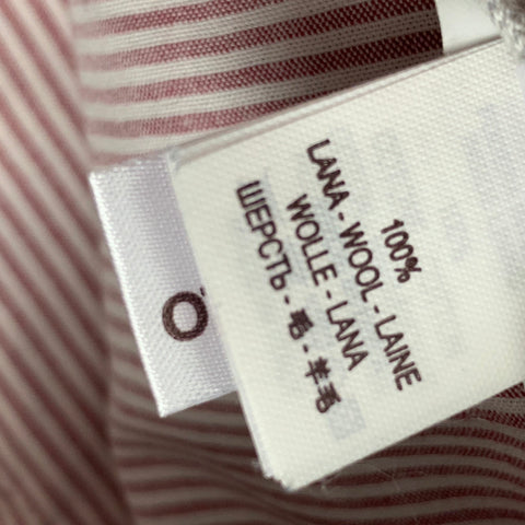BRUNELLO CUCINELLI Size 34 Navy Lana Wool Flat Front Dress Pants