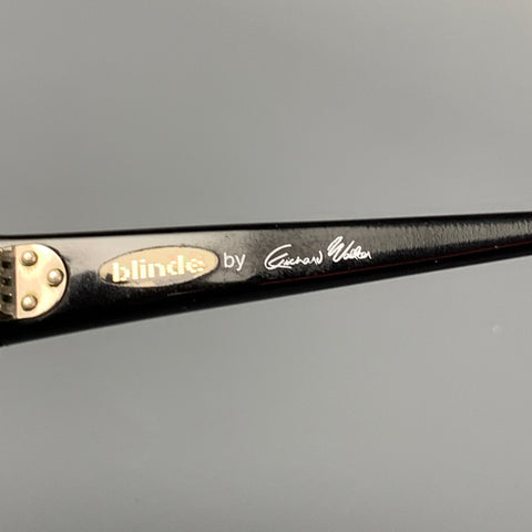 BLINDE Black Acetate The Flirtist Sunglasses