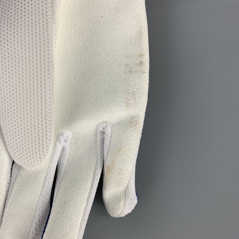 ALEXANDER WANG Size M Blue & Red Polyamide Blend Gloves
