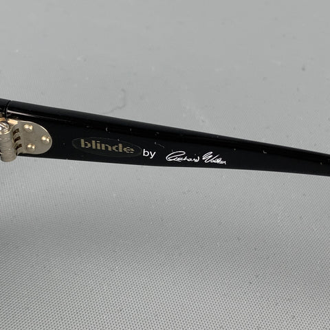 BLINDE by Richard Walker The Flirtist Black Acetate Sunglasses