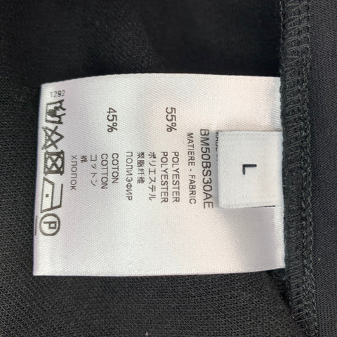 GIVENCHY Size L Black Solid Polyester Cotton Sweatpants Casual Pants