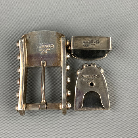 PAT AREIAS Size One Size Sterling Silver Belt Buckle