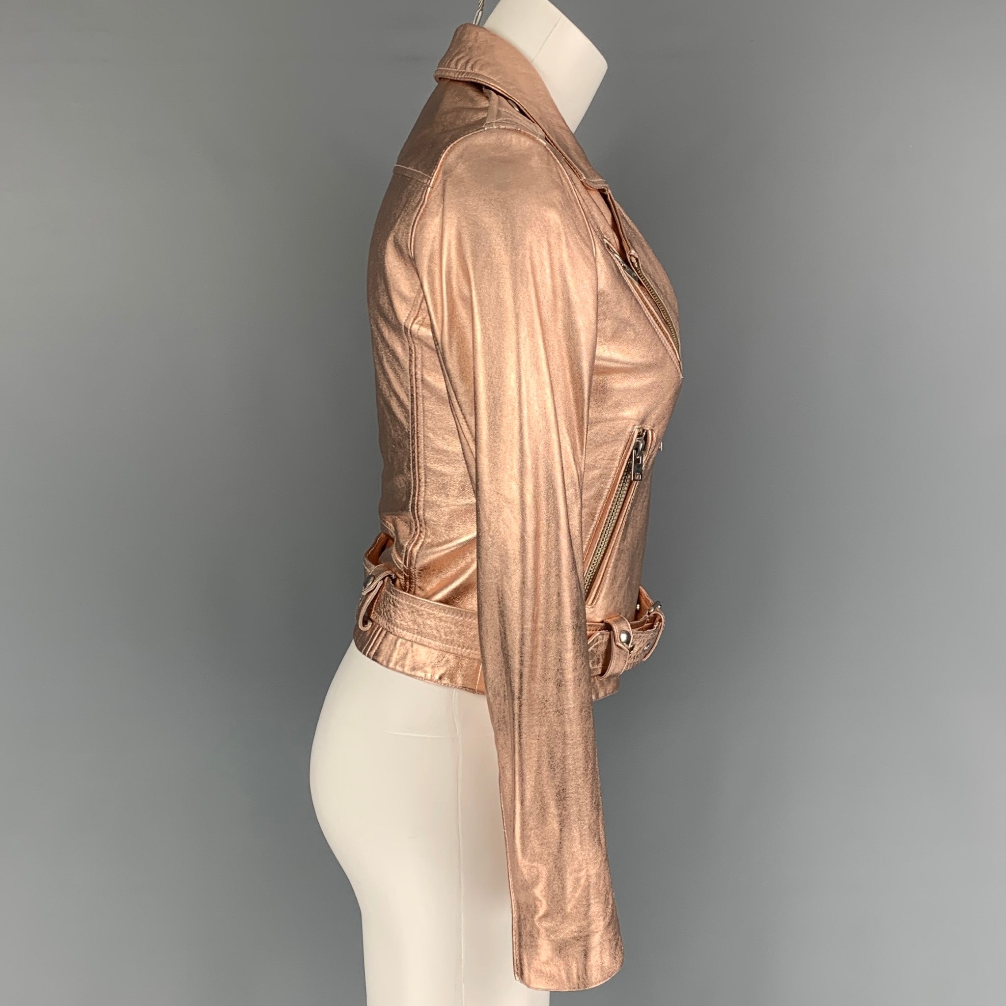 Iro gold 2025 leather jacket