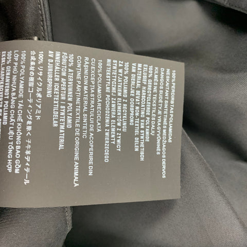 PRADA Size 2 Black Polyamide Pleated Re-Nylon Mini Skirt