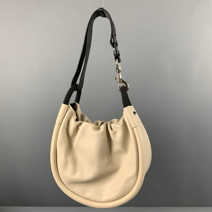 PROENZA SCHOULER Beige Black Leather Handbag