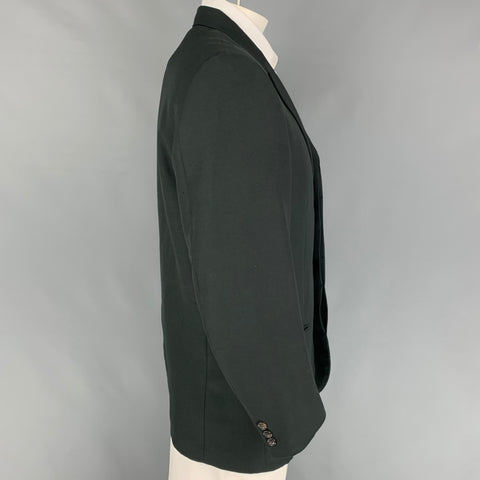 COMME des GARCONS HOMME PLUS Size L Black Notch Lapel Sport Coat