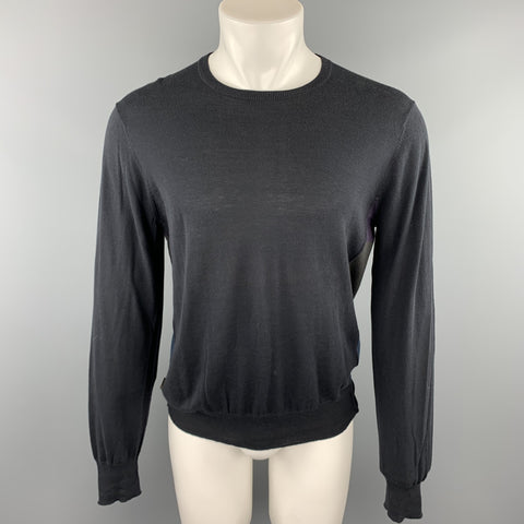 PAUL SMITH JEANS Size M Black Cotton Crew-Neck Pullover