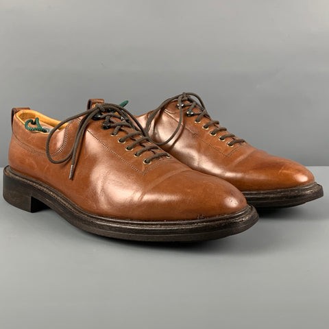JOHN LOBB Taille 7 Chaussures Raleish en cuir marron à lacets