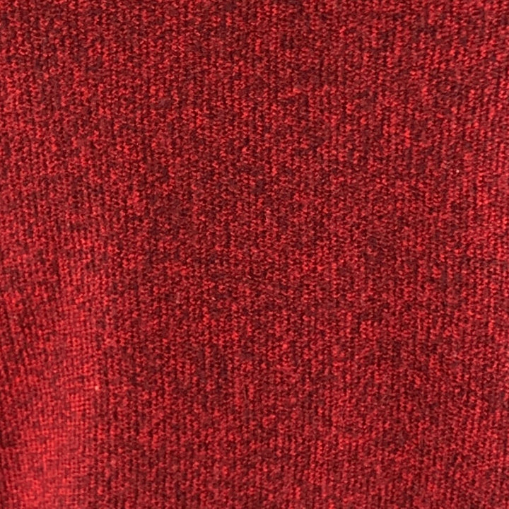 THEORY Size M Red Brown Cashmere Crew-Neck Pullover