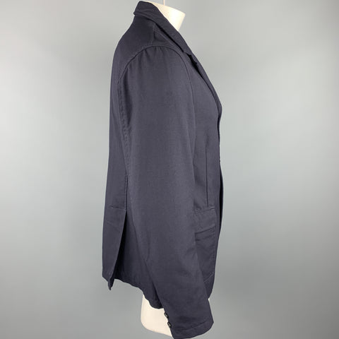 ENGINEERED GARMENTS Size 44 Navy Wool Notch Lapel Sport Coat
