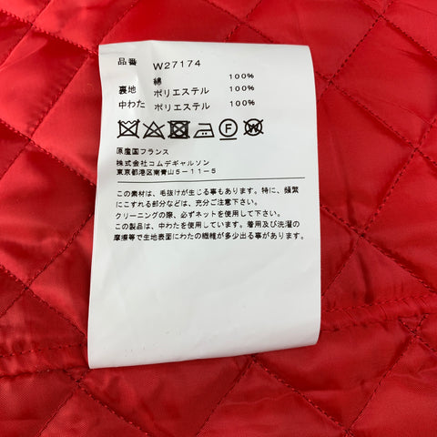 COMME des GARCONS SHIRT Size M Orange Corduroy Cotton Jacket