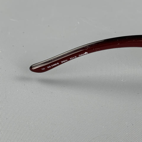 GUCCI GG 2499/S Burgundy Acetate Sunglasses
