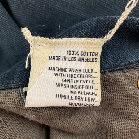 MATIAS Size 33 Navy Cotton Skinny Casual Pants